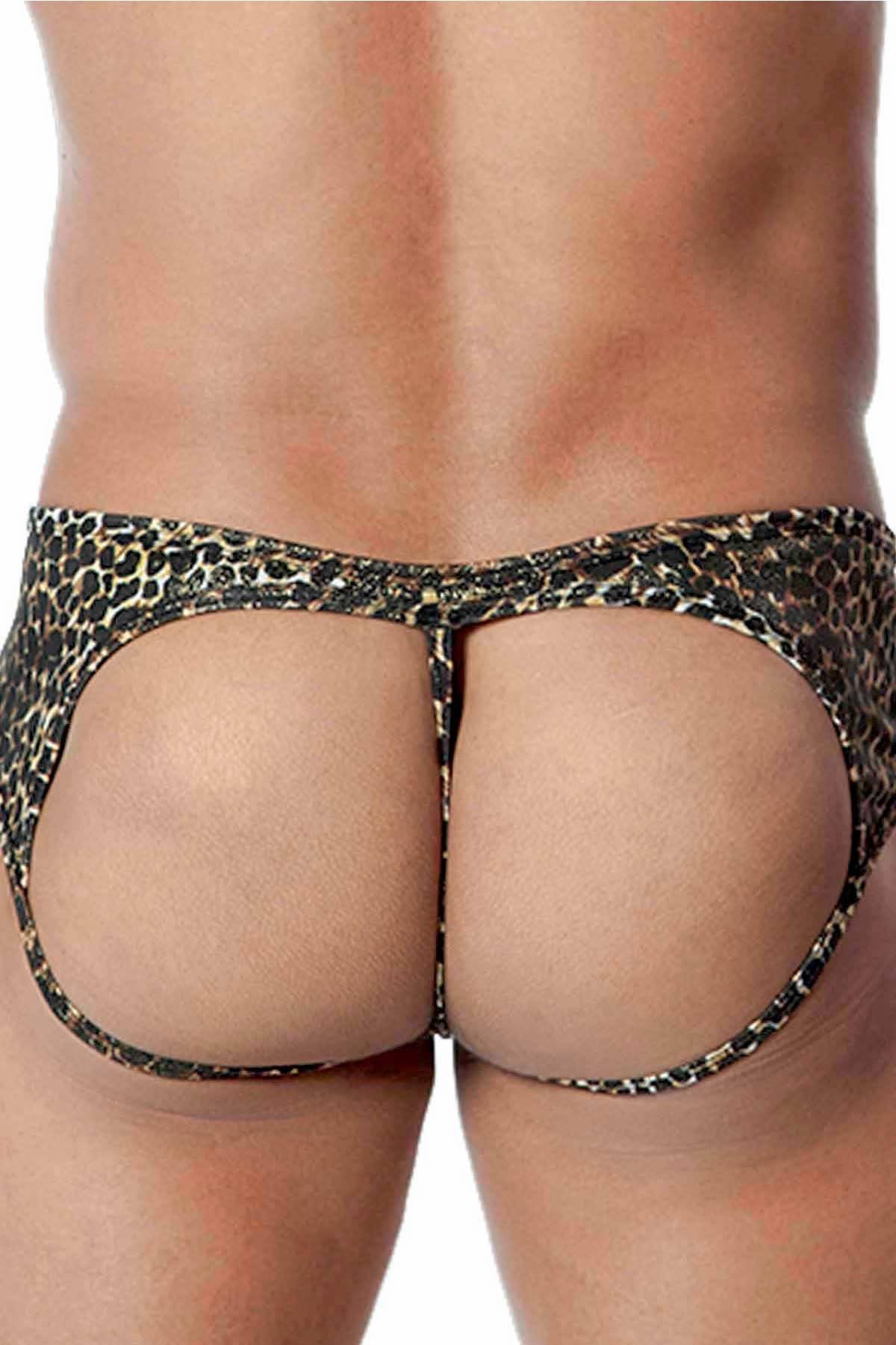 Candyman Gold Cheetah Jock-String