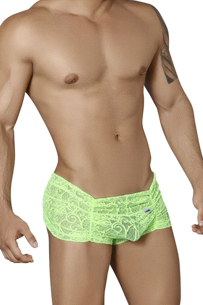Candyman Hot Green Neon Lace Trunk