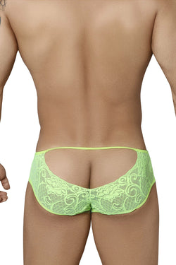 Candyman Hot Green Sneak Peak Lace Brief thumbnail 3