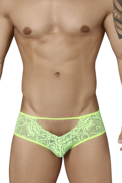 Candyman Hot Green Sneak Peak Lace Brief thumbnail 1