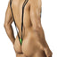 Candyman Hot-Green Strappy Suspender Thong
