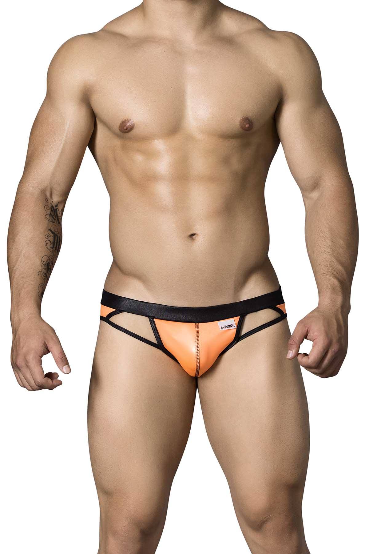 Candyman Hot-Orange Gum Bikini Brief