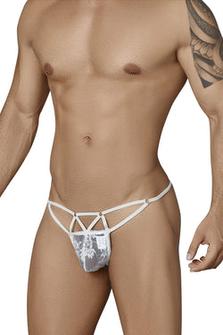 Candyman Ivory Strappy Lace Thong thumbnail 2
