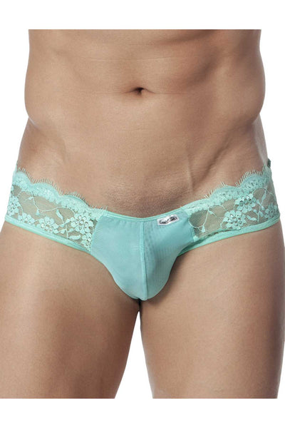 Candyman Mint-Green Sheer-Lace Bikini Brief