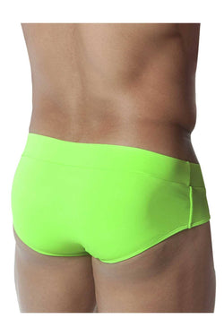 Candyman Neon-Green Swim Brief thumbnail 2