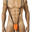 Candyman Orange Strappy Suspender Thong