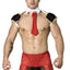 Candyman Red/Black Sexy Bullfighter Boxer-Brief 4-Pc Costume