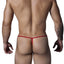 Candyman Red Lace String Thong