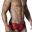 Candyman Red Mesh/Lace Jock-Trunk