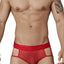 Candyman Red Sheer Mesh Front Jock-String