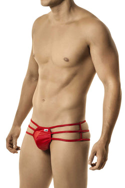 Candyman Shiny Red String Thong thumbnail 1