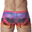 Candyman Sunset-Palms Printed Swim Trunk