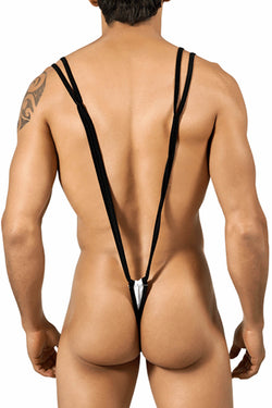 Candyman White Strappy Suspender Thong thumbnail 2