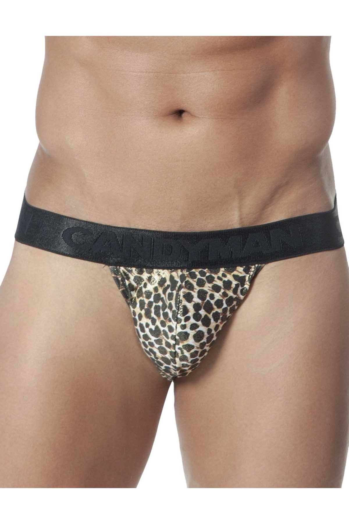 Candyman Yellow Cheetah Bikini Brief