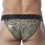 Candyman Yellow Cheetah Bikini Brief