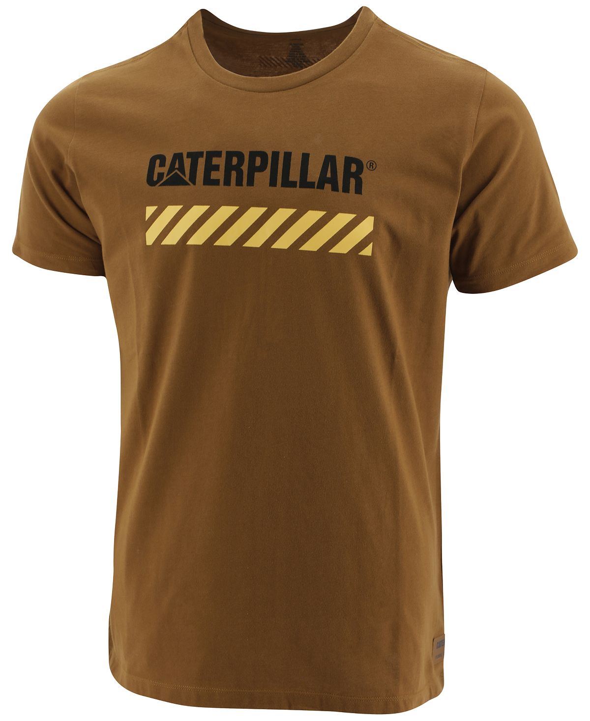 Caterpillar Work Area Logo Graphic T-shirt Bronze