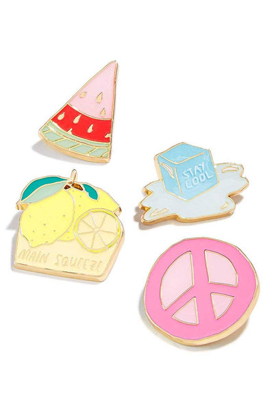 Celebrate Shop Cool Handbag 4-pc Pin Set