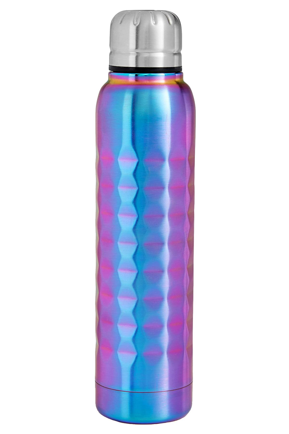 Celebrate Shop Iridescent-Purple Stainless Steel Water Bottle