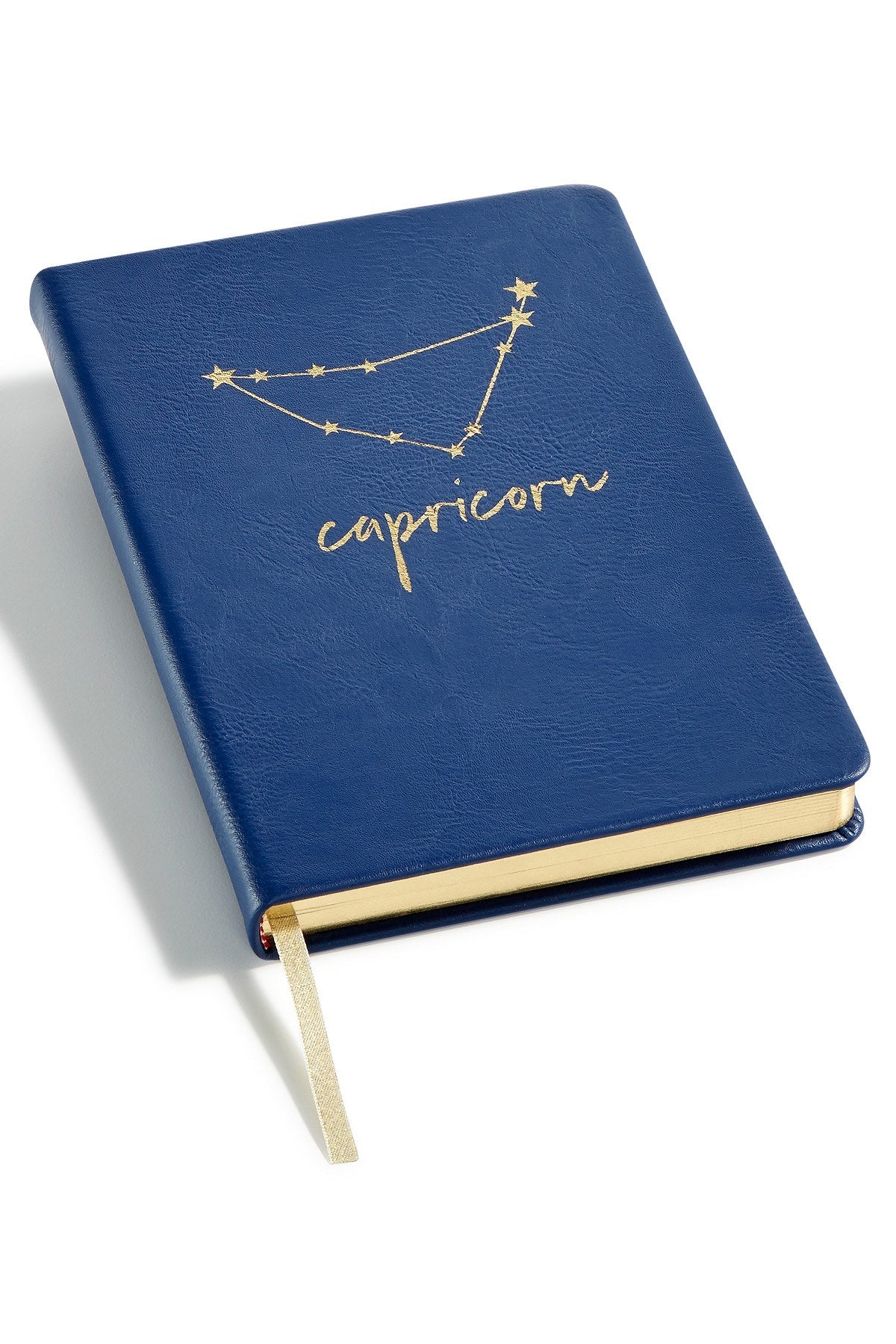 Celebrate Shop Navy CAPRICORN Zodiac Faux-Leather Notebook