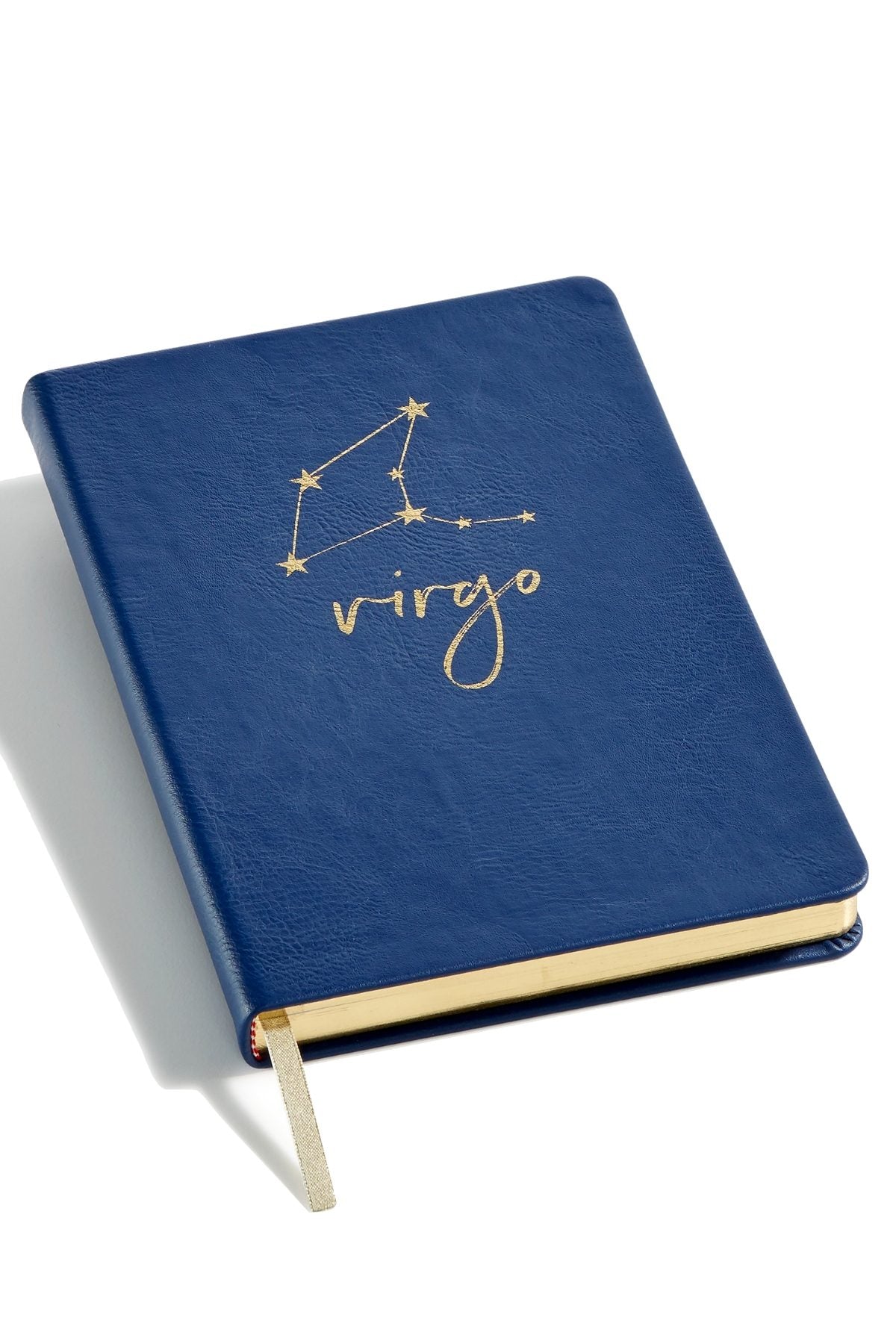 Celebrate Shop Navy VIRGO Zodiac Faux-Leather Notebook