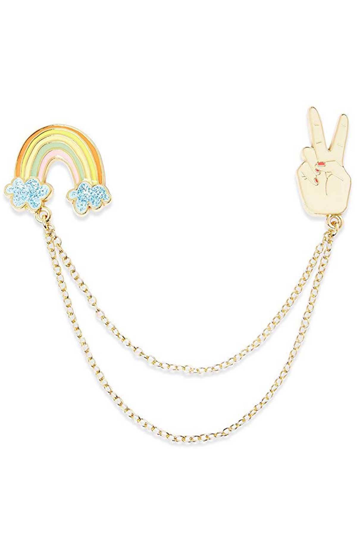 Celebrate Shop Rainbow Handbag Chain Accessory