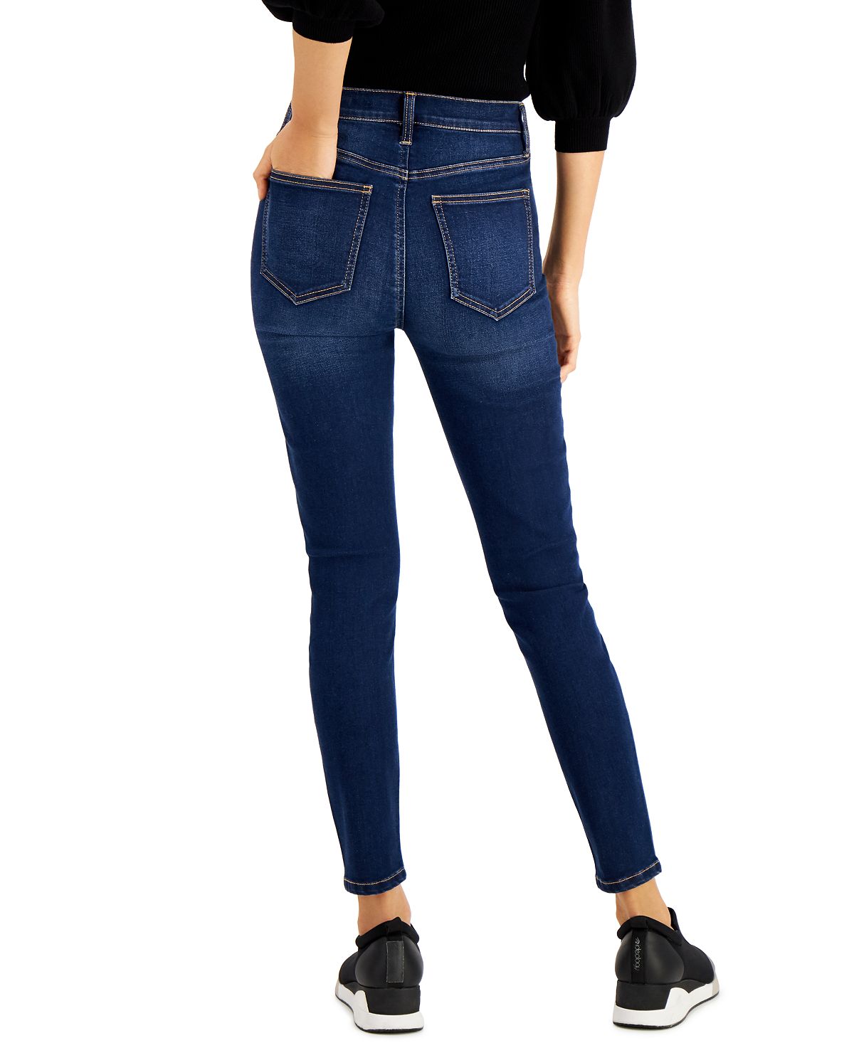 Celebrity Pink High Rise Ripped Skinny Ankle Jeans Deadline
