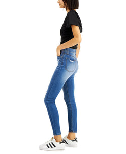 Celebrity Pink High Rise Ripped Skinny Ankle Jeans On The Town thumbnail 3
