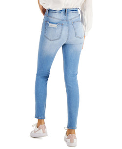 Celebrity Pink High Rise Ripped Skinny Ankle Jeans Speed Up thumbnail 2