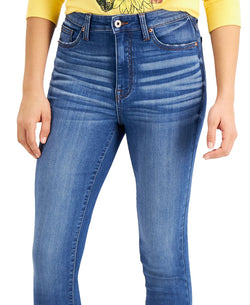 Celebrity Pink Juniors' Curvy High Rise Skinny Cropped Jeans Rudolph thumbnail 4