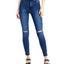 Celebrity Pink Juniors' Curvy High-rise Skinny Jeans Blue