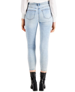 Celebrity Pink Juniors' High Rise Distressed Skinny Jeans Lookout thumbnail 2