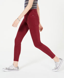 Celebrity Pink Juniors' Skinny Jeans Burnt Red thumbnail 3