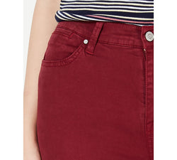 Celebrity Pink Juniors' Skinny Jeans Burnt Red thumbnail 4