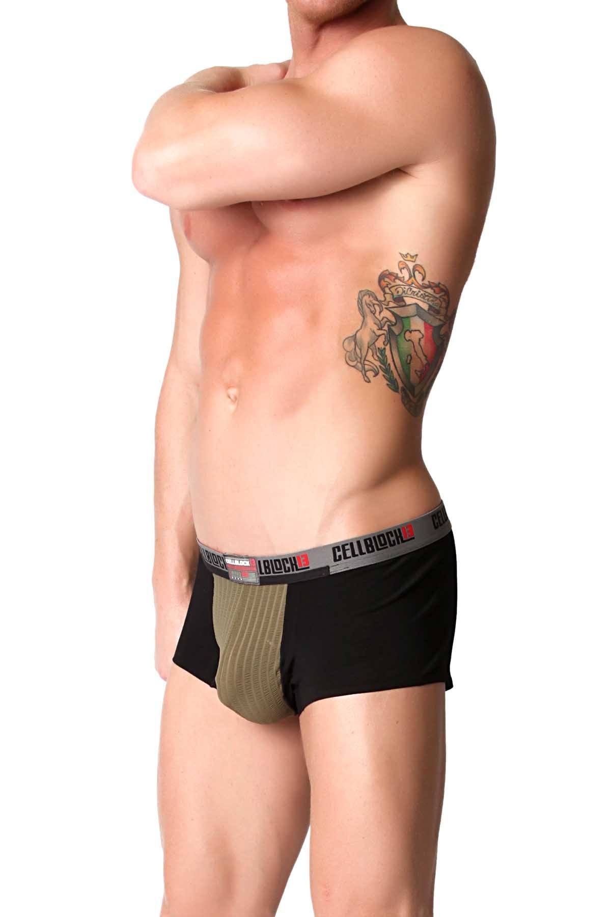 CellBlock 13 Army-Green Ward-13 Seamless Trunk
