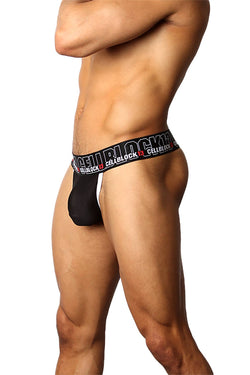 CellBlock 13 Black Back Alley C-Ring Thong thumbnail 2