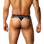 CellBlock 13 Black Back Alley C-Ring Thong