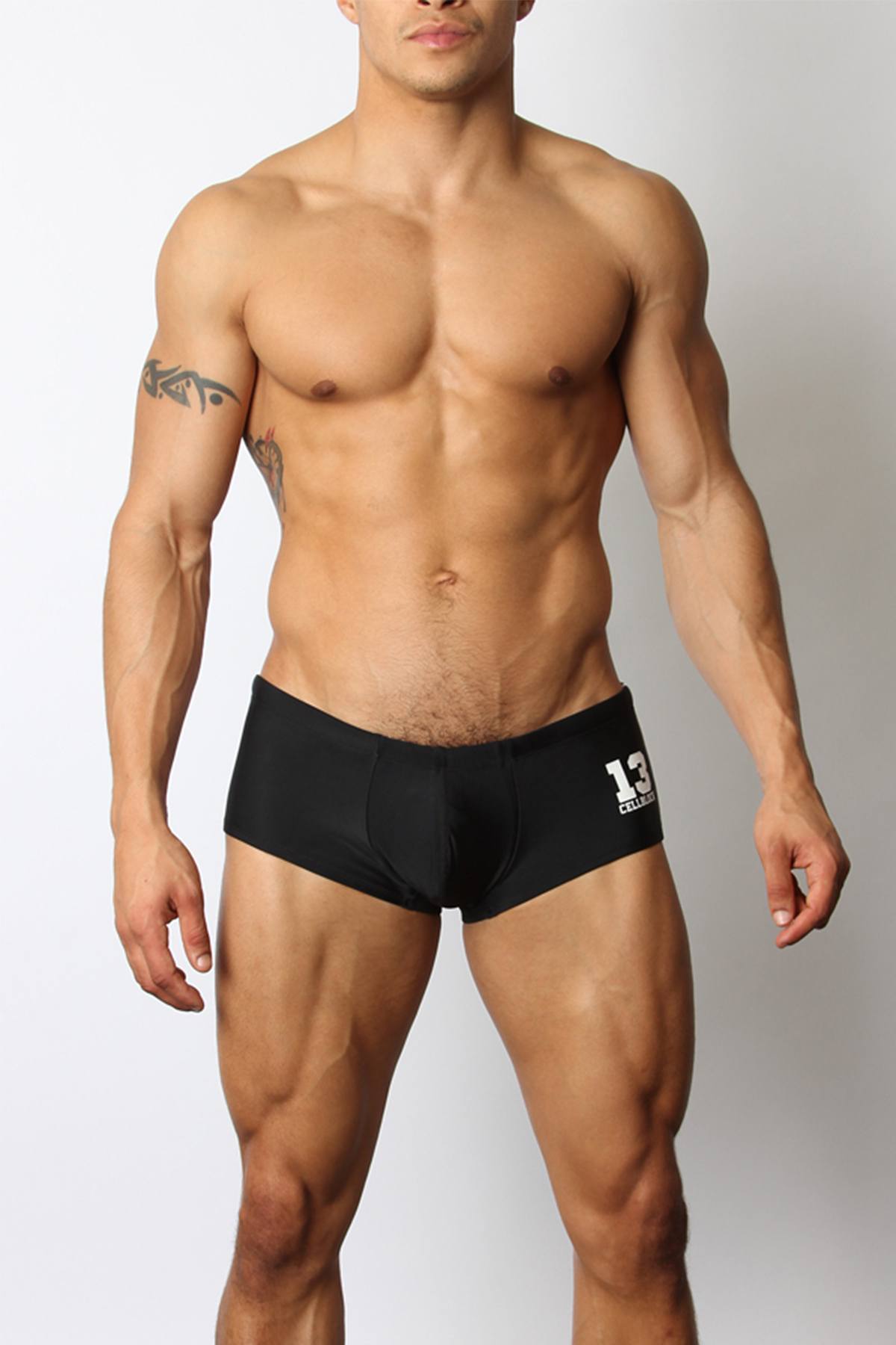 CellBlock 13 Black Breaker Swim Trunk