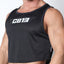 CellBlock 13 Black Marathon Cutoff Tank Top