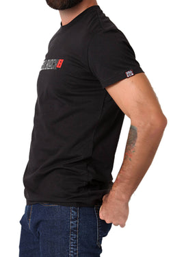 CellBlock 13 Black Original Logo Crew Neck T-Shirt thumbnail 3