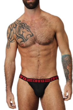 CellBlock 13 Black/Red Sergeant Jockstrap thumbnail 1