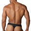 CellBlock 13 Black Relay Mesh Thong