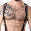 CellBlock 13 Black Spartan Neoprene Reversible Harness