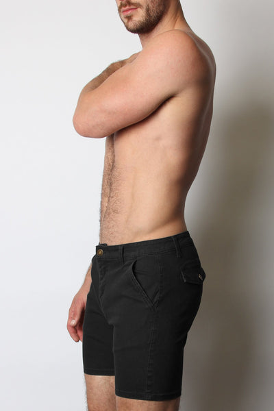 CellBlock 13 Black Titan Zipper Short