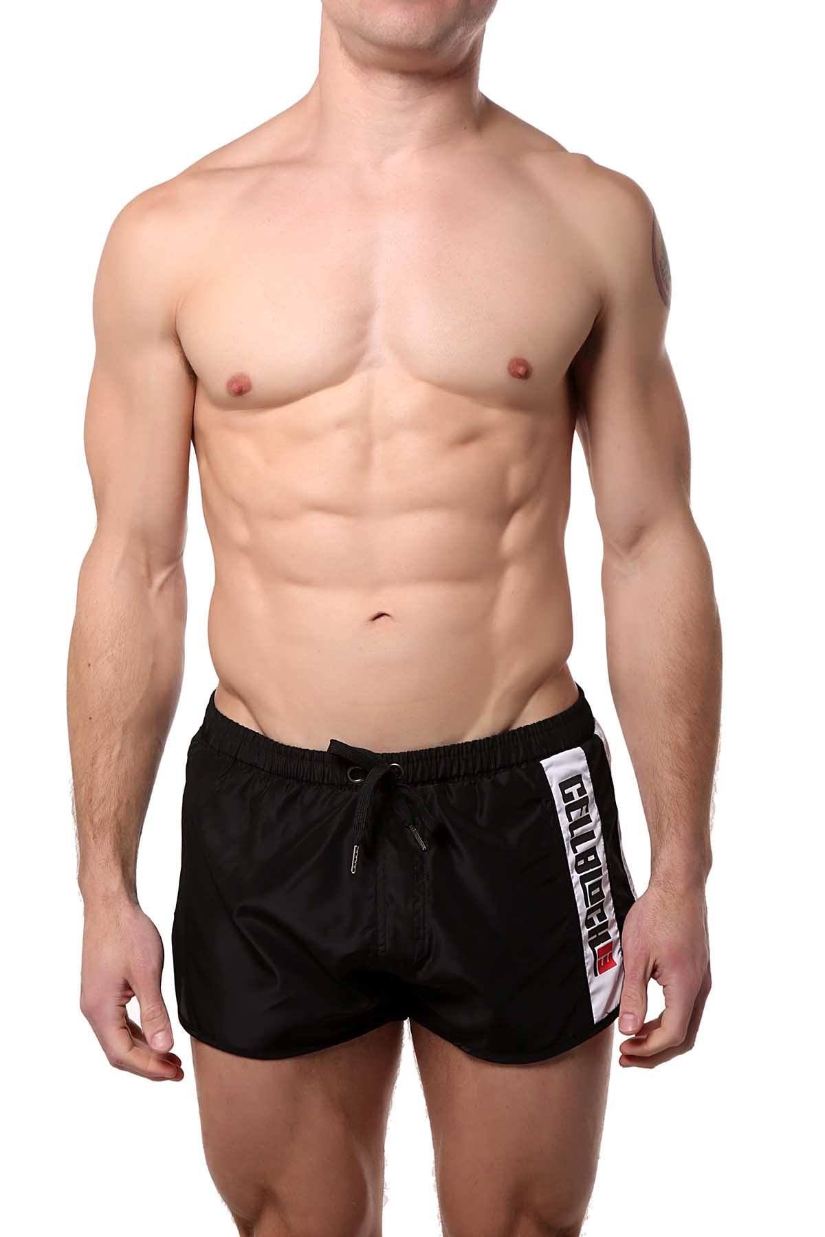 CellBlock 13 Black "13" Board-Short