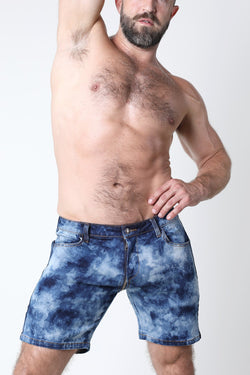 CellBlock 13 Blue Axis 2.0 Denim Zipper Short thumbnail 3