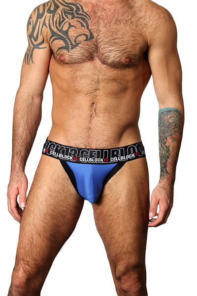 CellBlock 13 Blue Back Alley C-Ring Jockstrap