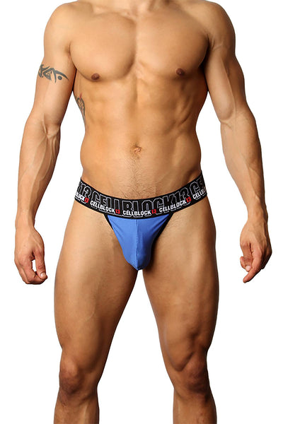 CellBlock 13 Blue Back Alley C-Ring Thong