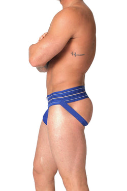 CellBlock 13 Blue Fullback Jockstrap thumbnail 3