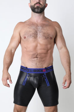CellBlock 13 Blue Gauntlet Zipper Short thumbnail 1