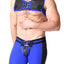 CellBlock 13 Blue Gridiron Jock-Short